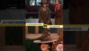 Les films Harry Potter VS le jeu vidéo Hogwarts Legacy  #HogwartsLegacy #HarryPotter