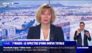 Retraites: Force Ouvrière appelle à un "durcissement du mouvement" et "une grève partout en France"