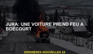 Jura: Une voiture prend le feu à Boécourt