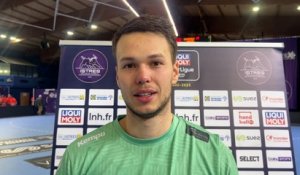 Interview maritima: Clément Gaudin après la victoire d'Istres Handball contre Saint-Raphaël