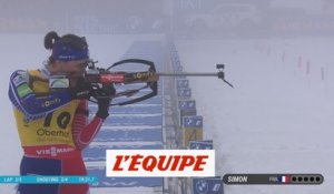 Le résumé de la poursuite à Oberhof - Biathlon - Mondiaux (F)