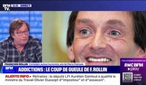 François Rollin sur l'addiction de Pierre Palmade: "Je l'ai vu vouloir en sortir et il a raté"