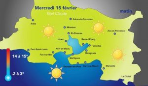 Un mercredi sous le soleil après dissipation des nuages bas matinaux.