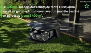 Automower Aspire R4, le robot de tonte connecté pour petits jardins de Husqvarna