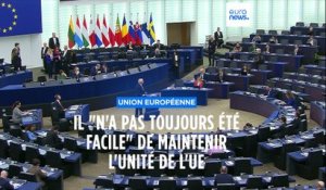 Maintenir l'unité de l'UE sur la guerre en Ukraine "n'a pas toujours été facile"