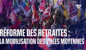 Albi, Douai, Vierzon... La mobilisation des villes moyennes contre la réforme des retraites