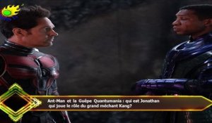 Ant-Man et la Guêpe Quantumania : qui est Jonathan  qui joue le rôle du grand méchant Kang?
