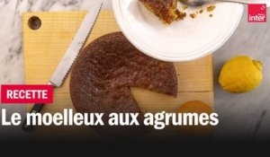 Le moelleux aux agrumes - Les recettes de François-Régis Gaudry