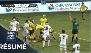 PRO D2 - Résumé US Carcassonne-SA XV Charente: 15-20 - J21 - Saison 2022/2023