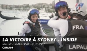 La victoire à Sydney de l'intérieur - SailGP Grand prix de Sydney