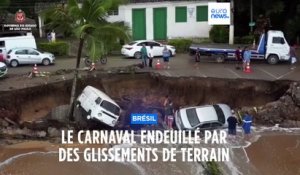 Brésil : le Carnaval endeuillé par des précipitations record