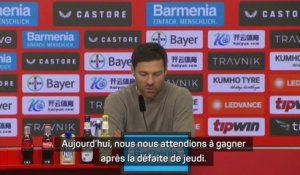 21e j. - Xabi Alonso après la défaite de Leverkusen : "Nous devons nous améliorer"