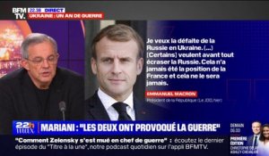 "Ne pas écraser la Russie": Thierry Mariani salue la position "équilibrée" d'Emmanuel Macron