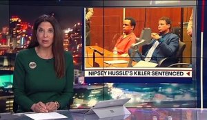 Le membre d'un gang qui avait abattu à bout portant le rappeur californien Nipsey Hussle à Los Angeles en 2019 a été condamné à 60 ans de prison - VIDEO