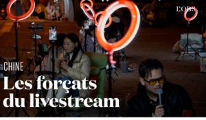 En Chine, des jeunes streameurs campent dans la rue pour gagner des "pourboires" sur TikTok