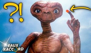 Les Erreurs du film E.T. l'extra-terrestre (Avec une belle gamelle en vélo !)
