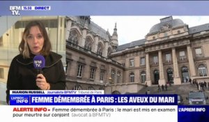 Femme démembrée à Paris: le mari d'Assia M. a été mis en examen pour meurtre