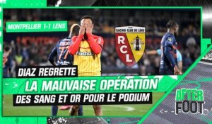 Montpellier 1-1 Lens : Diaz regrette la mauvaise opération lensoise pour le podium