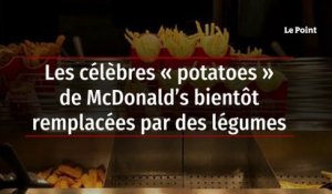 Les célèbres « potatoes » de McDonald’s bientôt remplacées par des légumes