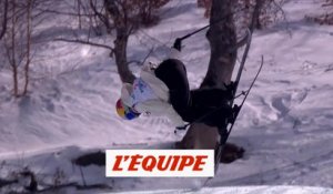 Tess Ledeux chute à deux reprises en slopestyle - Ski freestyle - Mondiaux