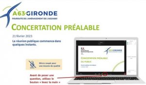 Poursuite de l'aménagement de l'A63_A660 - Réunion publique de Gradignan (33) du 21/02/2023