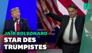 Bolsonaro et Trump font le show devant des militants conservateurs en folie