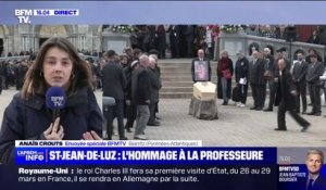 Les obsèques d'Agnès Lassalle, professeure d'espagnol mortellement poignardée par un élève, se sont tenues à Biarritz