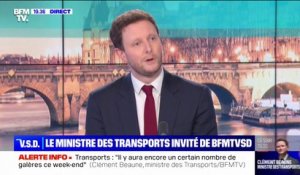 Clément Beaune sur le trafic aérien: "20% de vols seront annulés samedi et dimanche"