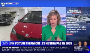 La vente de voitures thermiques neuves sera-t-elle vraiment interdite en 2035? BFMTV répond à vos questions