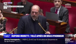 Tollé après deux bras d'honneur d'Éric Dupond-Moretti à l'Assemblée nationale, le ministre s'excuse