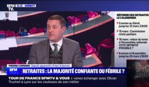Retraites: "Élisabeth Borne n'aura pas de majorité à l'Assemblée nationale" affirme Pierre Cordier, député apparenté LR