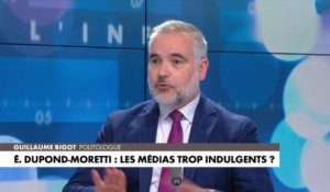 Guillaume Bigot sur Éric Dupond-Moretti : «Il a bien compris qu'il avait fait une faute politique»