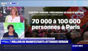 Réforme des retraites: combien de manifestants sont attendus demain sur l'ensemble du territoire ?