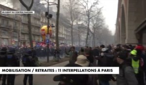 La tension s’accentue dans les rues de Paris pour cette 7e journée de mobilisation