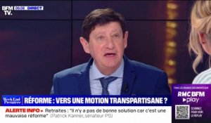 Patrick Kanner (PS): "Il n'y aura pas de motion de censure partagée avec le RN"