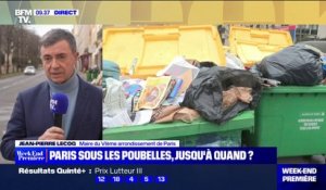 Paris sous les poubelles: pour Jean-Pierre Lecoq, maire du VIe, "le droit de grève doit s'effacer devant les risques sanitaires"