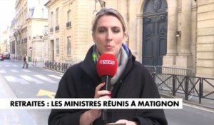 Retraites : les ministres réunis à Matignon
