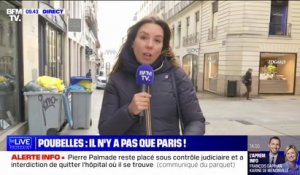 À Nantes, les ordures ne sont pas non plus ramassées