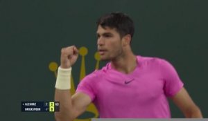 Indian Wells - Alcaraz signe sa 100e victoire sur le circuit