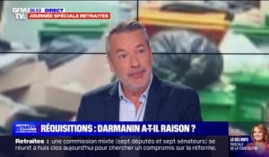 Gérald Darmanin demande la réquisition des éboueurs grévistes à Paris: "Il est dans son rôle"