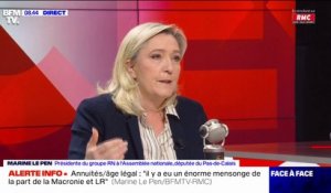 Marine Le Pen: "Les femmes sont les premières victimes de la réforme des retraites"