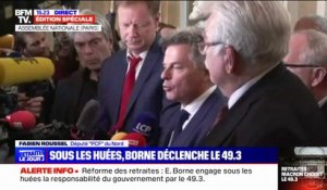 Fabien Roussel: "La motion de censure est prête" pour contrer le 49.3 déclenché par le gouvernement