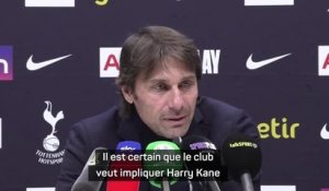 Tottenham - Pour Conte, Kane devrait finir sa carrière au club