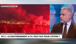 Guillaume Bigot : «Le gouvernement fait une sorte de chantage institutionnel»