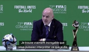 FIFA - Quand Infantino compare son élection de 2016 à la guérison du génocide rwandais