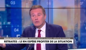 Nicolas Dupont-Aignan : «Éric Ciotti, Bruno Retailleau, Gérard Larcher se sont compromis avec Emmanuel Macron. C'est un suicide politique»