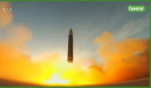 Corée du Nord : images du tir d'un missile balistique intercontinental