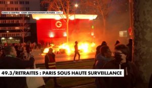 49.3/Retraites : Paris sous haute surveillance