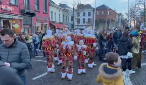Carnaval de La Louvière 2023 Ambiance sur la place Mansart
