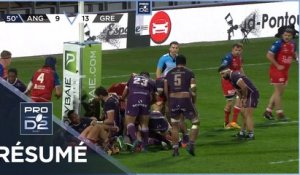 PRO D2 - Résumé SA XV Charente-FC Grenoble Rugby: 21-16 - J24 - Saison 2022/2023